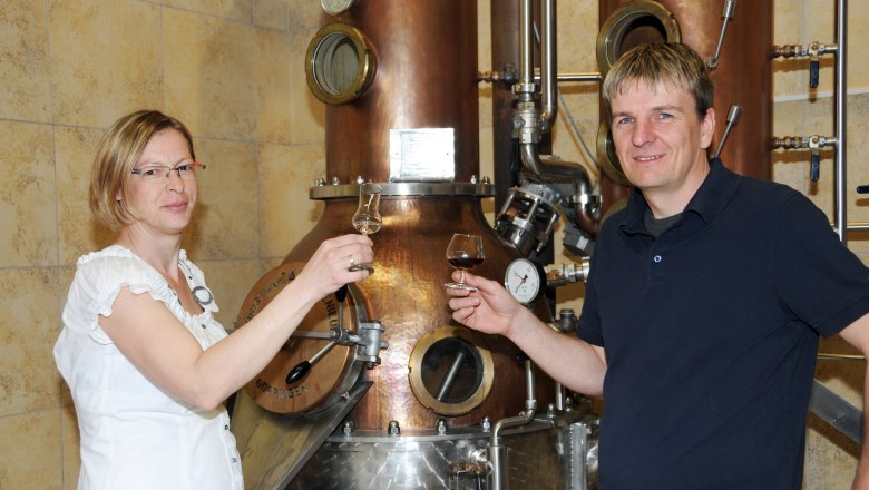 Melanie und Alfred Kausl, © Marillenhof Kausl Melanie und Alfred Kausl, © Marillenhof Kausl