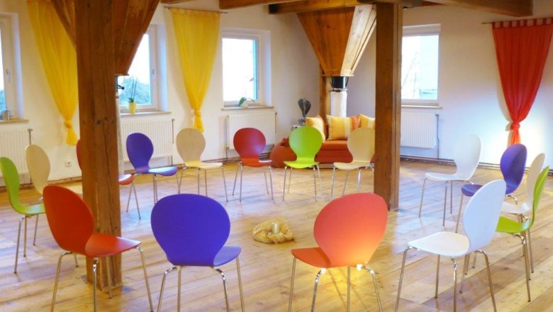 Seminarraum, © Waldviertler Seminarhaus Gauguschmühle Seminarraum, © Waldviertler Seminarhaus Gauguschmühle