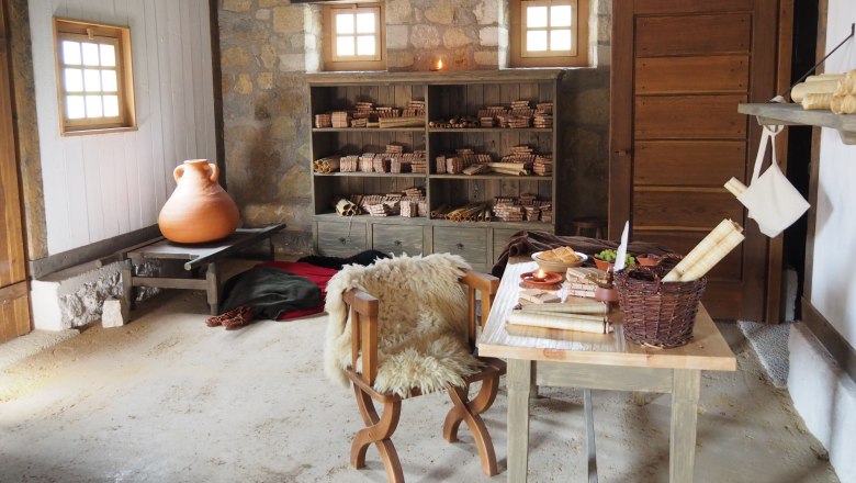 Haus des Ölhändlers, © atelier olschinsky Römisches Haus mit Einrichtung