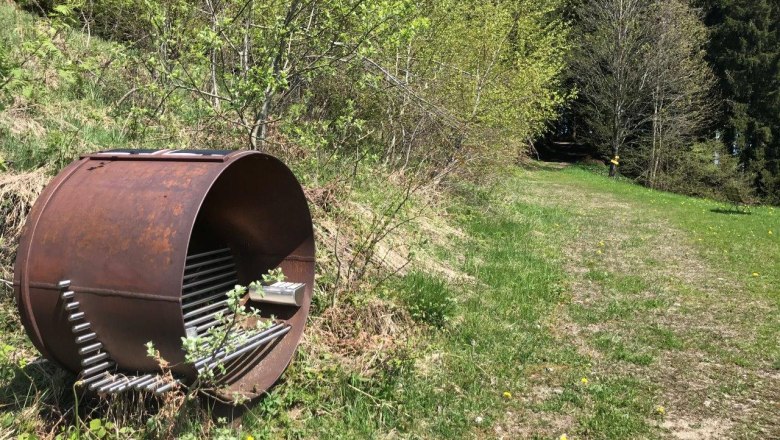 Hörsessel Zattelsberg, © Eisenstraße Niederösterreich Hörsessel Zattelsberg, © Eisenstraße Niederösterreich