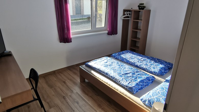 Zweibettzimmer, © Ferienwohnung Florine Zweibettzimmer, © Ferienwohnung Florine