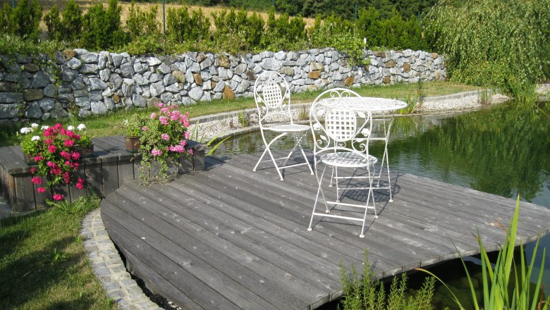 schwimmbiotop, © C Appartement Wistrcil Stellfeld, Martina Stellfeld schwimmbiotop, © C Appartement Wistrcil Stellfeld, Martina Stellfeld