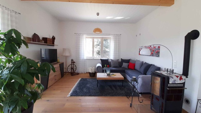 Wohnzimmer, © Ferienhaus Angel, Fotograf Heidi Angel Wohnzimmer, © Ferienhaus Angel, Fotograf Heidi Angel