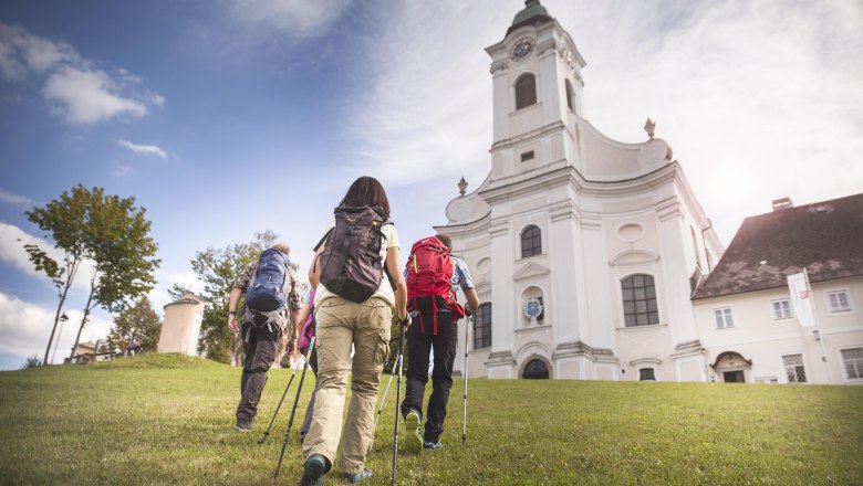 Wanderer in Maria Langegg, © Daniela Matejschek Wanderer in Maria Langegg, © Daniela Matejschek