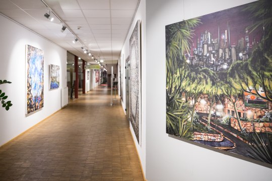 Kunstwerke wo man auch hinblickt, © arte Hotel Krems Kunstwerke wo man auch hinblickt, © arte Hotel Krems