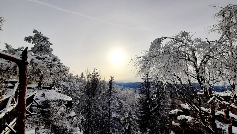 Wintertag am Mandelstein, © Ferienhaus Angel, Fotograf Heidi Angel Wintertag am Mandelstein, © Ferienhaus Angel, Fotograf Heidi Angel