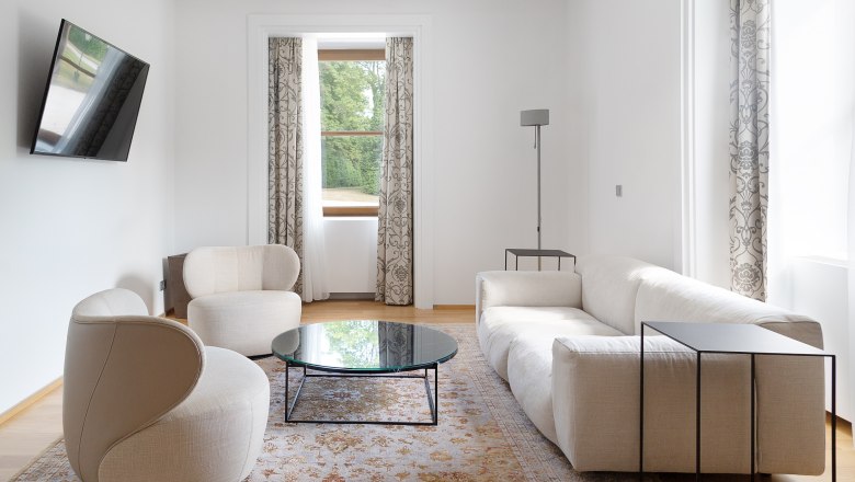 Schloss Suite Wohnzimmer, © Peter Hruska Schloss Suite Wohnzimmer, © Peter Hruska