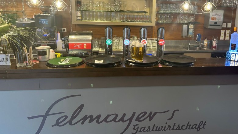 Felmayers Gastwirtschaft Schwechat, © Straubinger GmbH Felmayers Gastwirtschaft Schwechat, Bar
