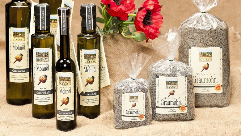 Mohnprodukte, © Waldviertler Mohnhof Mohnprodukte, © Waldviertler Mohnhof