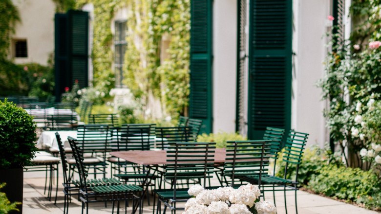 Terrasse, © Schloss Ernegg Terrasse, © Schloss Ernegg