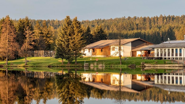 Freizeitzentrum Müllerteich, © Gemeinde Reingers Freizeitzentrum Müllerteich, © Gemeinde Reingers