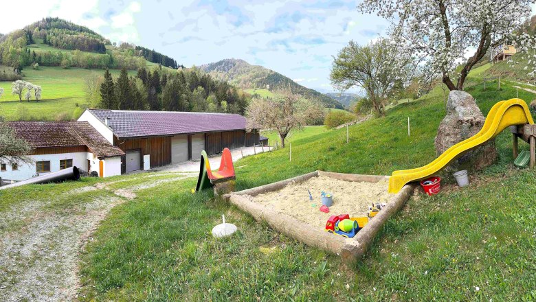 Spielplatz Sunnseit´n, © Mostviertel Tourismus Spielplatz Sunnseit´n, © Mostviertel Tourismus