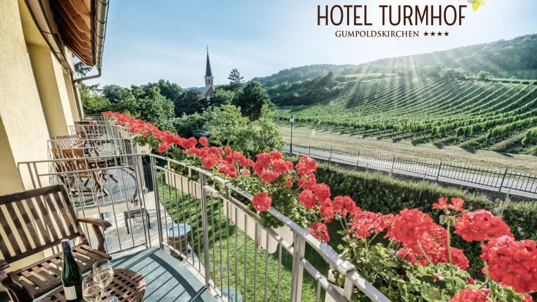 Aussicht Weinberge, © Hotel Turmhof Aussicht Weinberge, © Hotel Turmhof