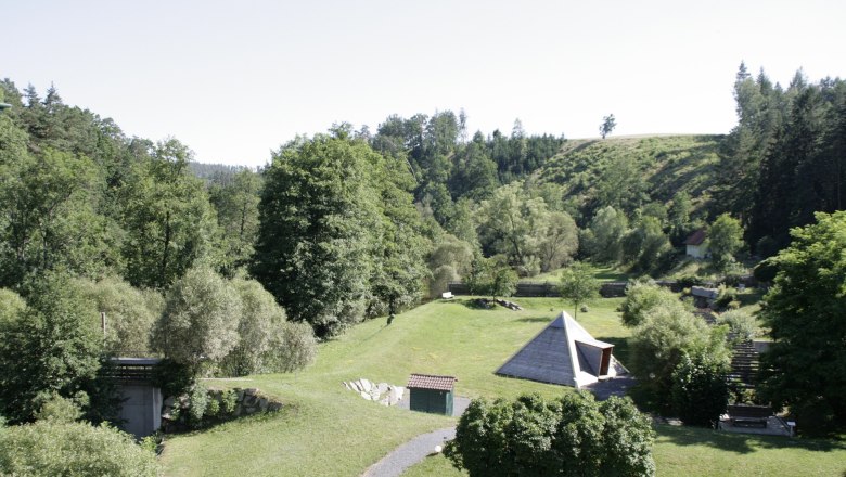Ausblick von den Balkonzimmern, © Hotel-Restaurant Liebnitzmühle Ausblick von den Balkonzimmern, © Hotel-Restaurant Liebnitzmühle