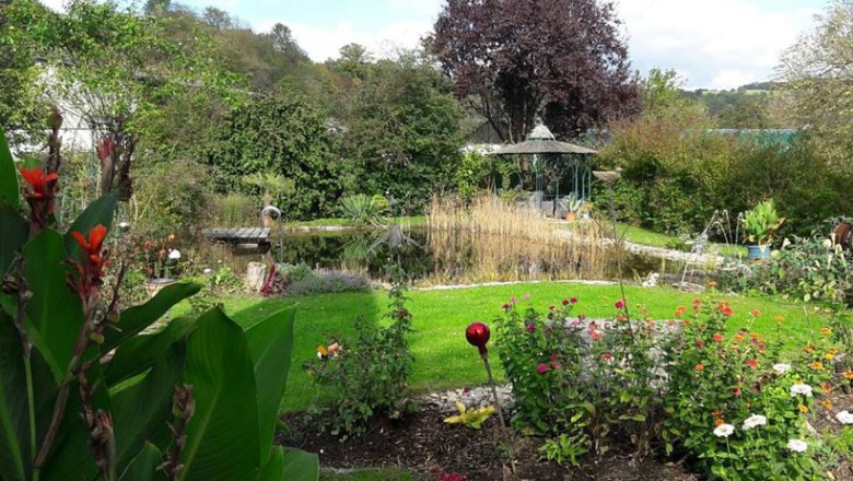 Garten mit Biotop, © Margarethe Beck Garten mit Biotop, © Margarethe Beck