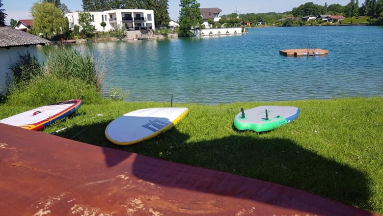 Meli's Bistro StandUp-Paddling am Ausee 3, © Marktgemeinde Blindenmarkt Meli's Bistro StandUp-Paddling am Ausee 3, © Marktgemeinde Blindenmarkt