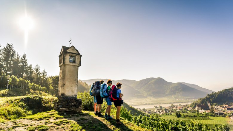 Wanderer beim Roten Tor, © Robert Herbst Wanderer beim Roten Tor, © Robert Herbst