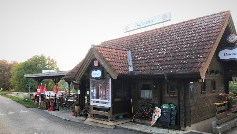 Hafenwirt Aussenansicht, © Donau NÖ Tourismus GmbH Hafenwirt Aussenansicht, © Donau NÖ Tourismus GmbH
