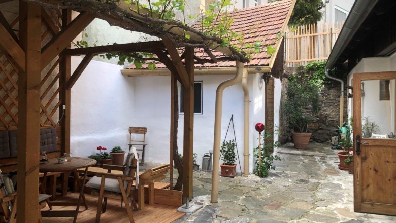 Romantischer Innenhof, © Christina Hirtzberger-Wimmer Romantischer Innenhof, © Christina Hirtzberger-Wimmer
