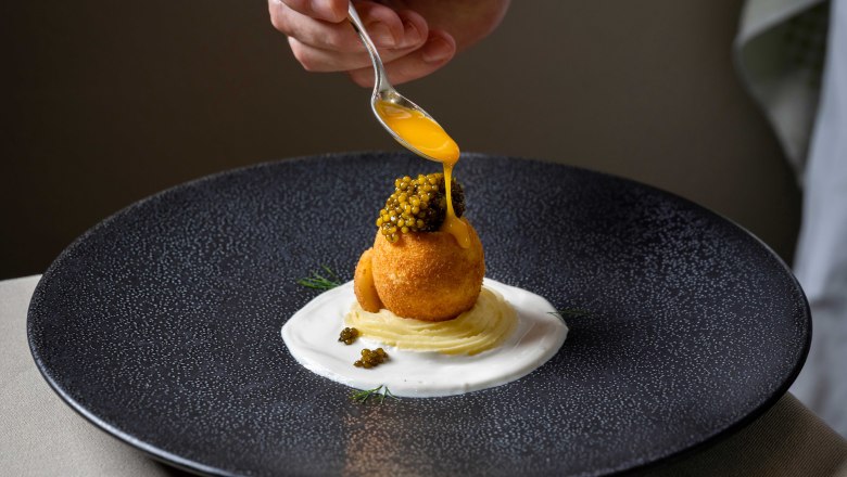 Speisenbeispiel im Landhaus Bacher, © Guenter Standl Speisenbeispiel im Landhaus Bacher, © Guenter Standl