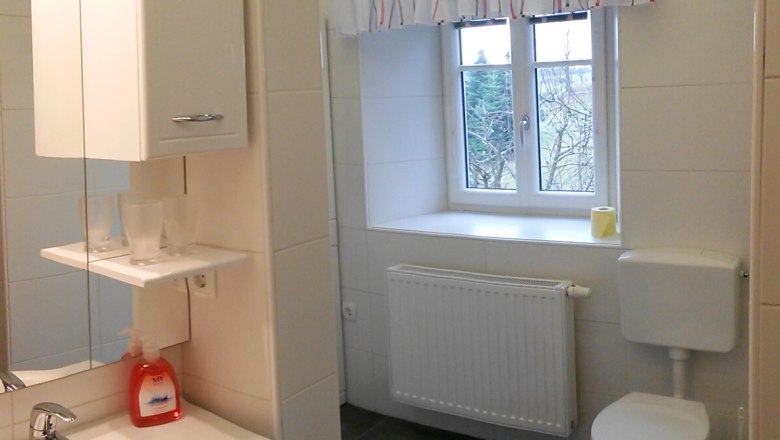 Bad/WC im Haupthaus, © Andreas Dworan Bad/WC im Haupthaus, © Andreas Dworan