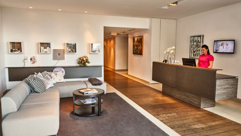 Spa Rezeption, © Steigenberger Hotel and Spa, Gregor Titze Spa Rezeption, © Steigenberger Hotel and Spa, Gregor Titze