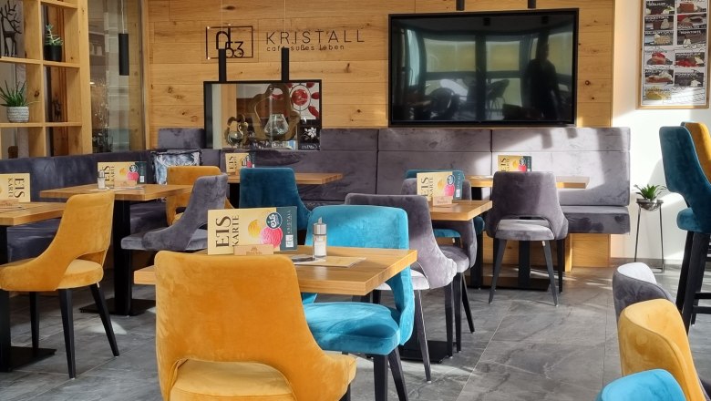 Sonnengarten im Café Kristall | h53, © Café Pension Kristall Sonnengarten im Café Kristall | h53, © Café Pension Kristall