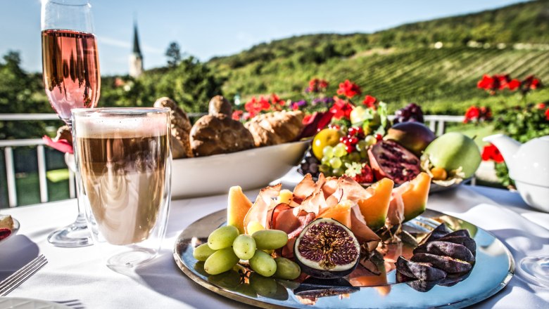 Frühstücksterrasse, © 2023_Hotel Turmhof Frühstücksterrasse, © 2023_Hotel Turmhof