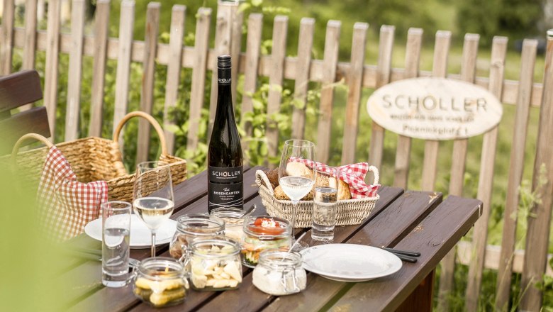 Picknick im Weingarten, © Stefanie Winter Picknick im Weingarten