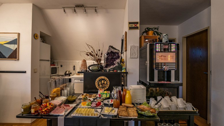 Frühstücksbuffet, © Gästehaus Pointner Frühstücksbuffet, © Gästehaus Pointner