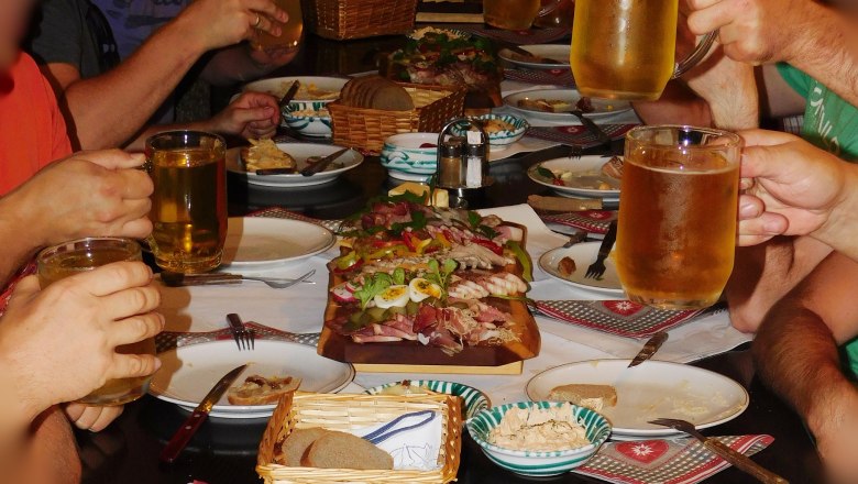 Jausenplatte, © Familie Helm Jausenplatte, © Familie Helm