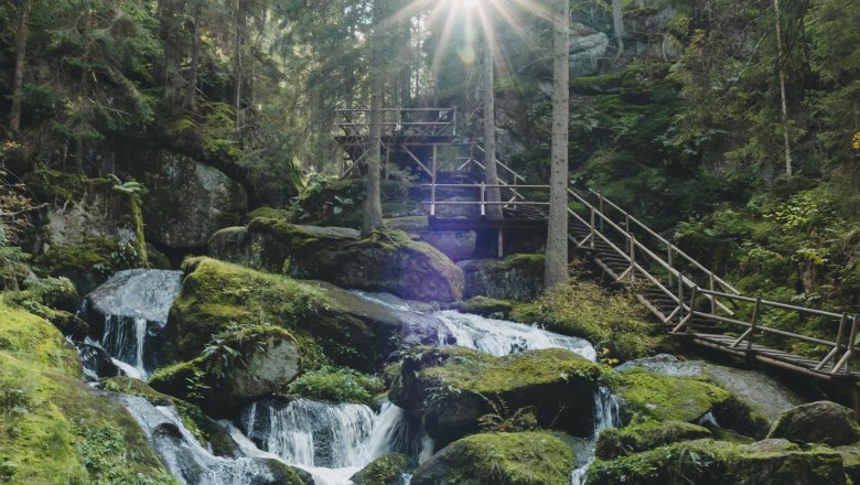 Lohnbachfall, © Waldviertel Tourismus, Line Sulzbacher Lohnbachfall, © Waldviertel Tourismus, Line Sulzbacher