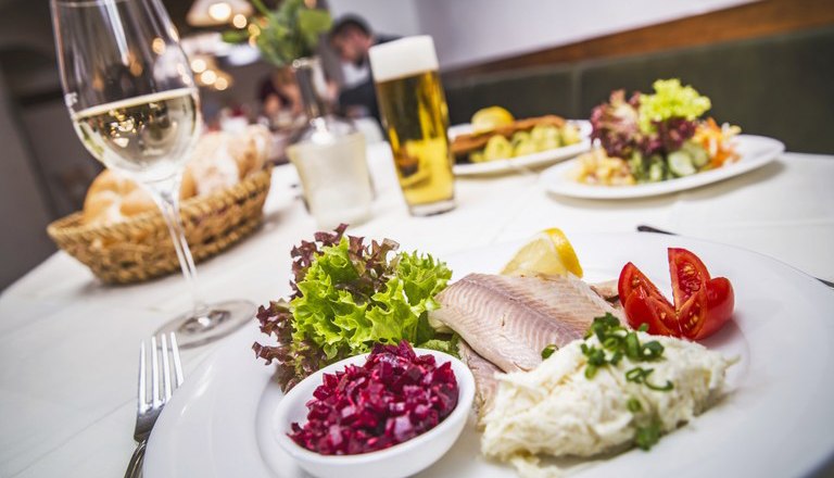 Regionale Schmankerl, © Rathauskeller Melk Regionale Schmankerl, © Rathauskeller Melk