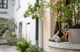 Weingut Familie Schuster, © Agnes Winkler Innenhof Weingut Schuster