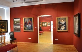 Edmund Adler Galerie Mannersdorf/Leithagebirge, © Edmund Adler Galerie Gemälde in der Edmund Adler Galerie Mannersdorf/Leithagebirge