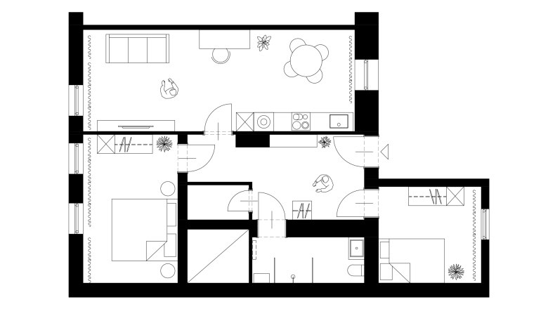Schiffmeisterapartment Melk, © Jennifer Neuhauser Schiffmeisterapartment Melk, © Jennifer Neuhauser