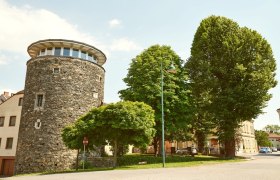 Welserturm mit Stadtmuseum in Pöchlarn, © Donau Niederösterreich / Klaus Engelmayer Welserturm mit Stadtmuseum in Pöchlarn, © Donau Niederösterreich / Klaus Engelmayer