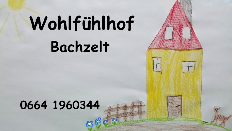 Logo Wohlfühlhof Bachzelt, © Martina Bachzelt Logo Wohlfühlhof Bachzelt, © Martina Bachzelt