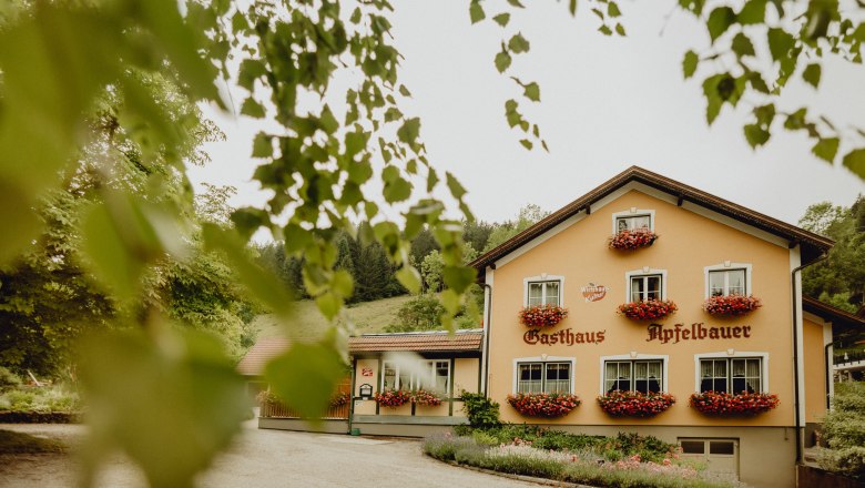 Das Gasthaus Apfelbauer wurde vor rund 200 Jahren erbaut, © Niederösterreich Werbung/Rita Newman