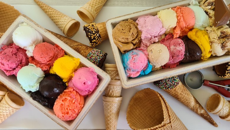 WunderBar Wolfsthal Eiscreme, © WunderBar WunderBar Wolfsthal Eiscreme verschiedene Sorten