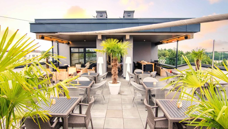 Auf der Dachterasse, © Das Alfred Auf der Dachterasse, © Das Alfred