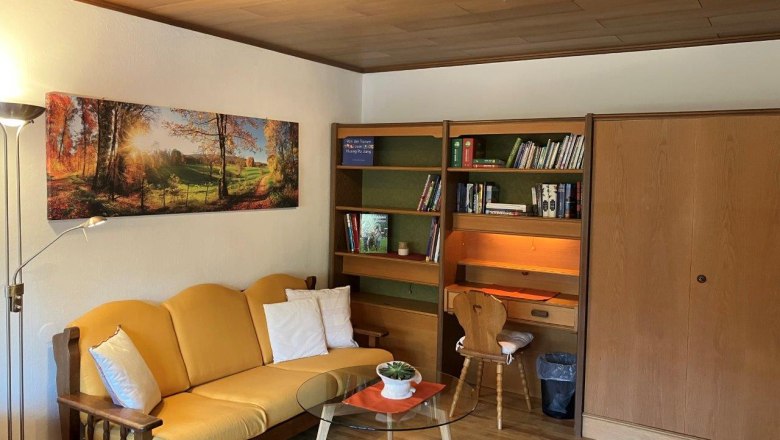 Wohn-Schlafzimmer Untergeschoß, © Familie Schlager Wohn-Schlafzimmer Untergeschoß, © Familie Schlager