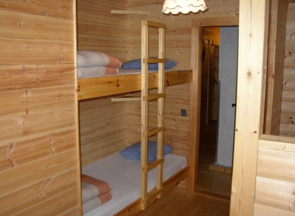 Übernachtung mit Hüttenschlafsack, © Gföhlberghütte Übernachtung mit Hüttenschlafsack, © Gföhlberghütte