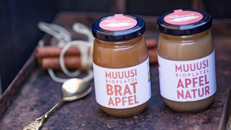 Die Apfelmuuusis - perfekt für einen fruchtigen Snack zwischendurch, © schwarz-koenig.at Die Apfelmuuusis - perfekt für einen fruchtigen Snack zwischendurch, © schwarz-koenig.at