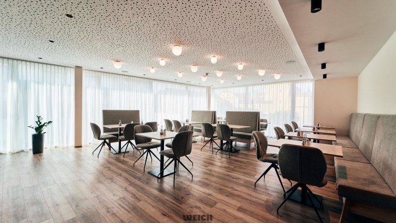 Frühstücksraum, © I'm Inn Zwettl, Fotograf Patrick Weichmann Frühstücksraum, © I'm Inn Zwettl, Fotograf Patrick Weichmann