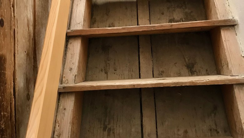 Treppe zum Dachgeschoss, © Christoph Gabrisch Treppe zum Dachgeschoss, © Christoph Gabrisch