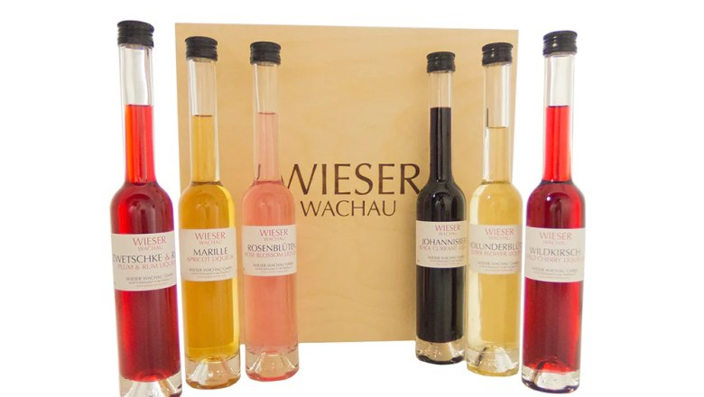 Wieser Likörauswahl, © Wieser Wachau GmbH Wieser Likörauswahl, © Wieser Wachau GmbH