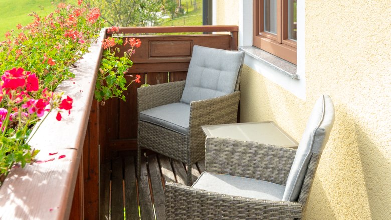 Balkon mit herrlicher Aussicht, FW 1, © Grasberger Balkon mit herrlicher Aussicht, FW 1, © Grasberger