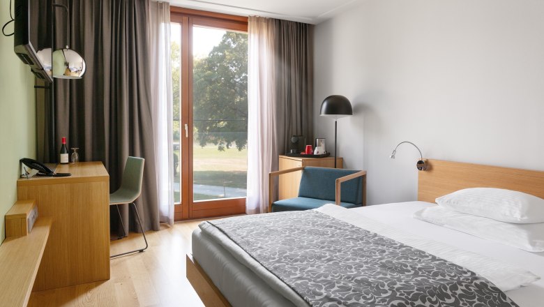 Parkblick Deluxe Einzelzimmer, © Peter Hruska Parkblick Deluxe Einzelzimmer, © Peter Hruska