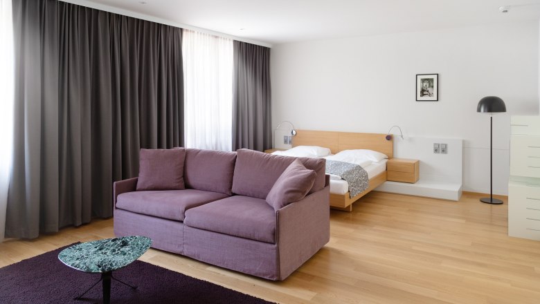 Junior Suite Wohn- und Schlafbereich, © Peter Hruska Junior Suite Wohn- und Schlafbereich, © Peter Hruska